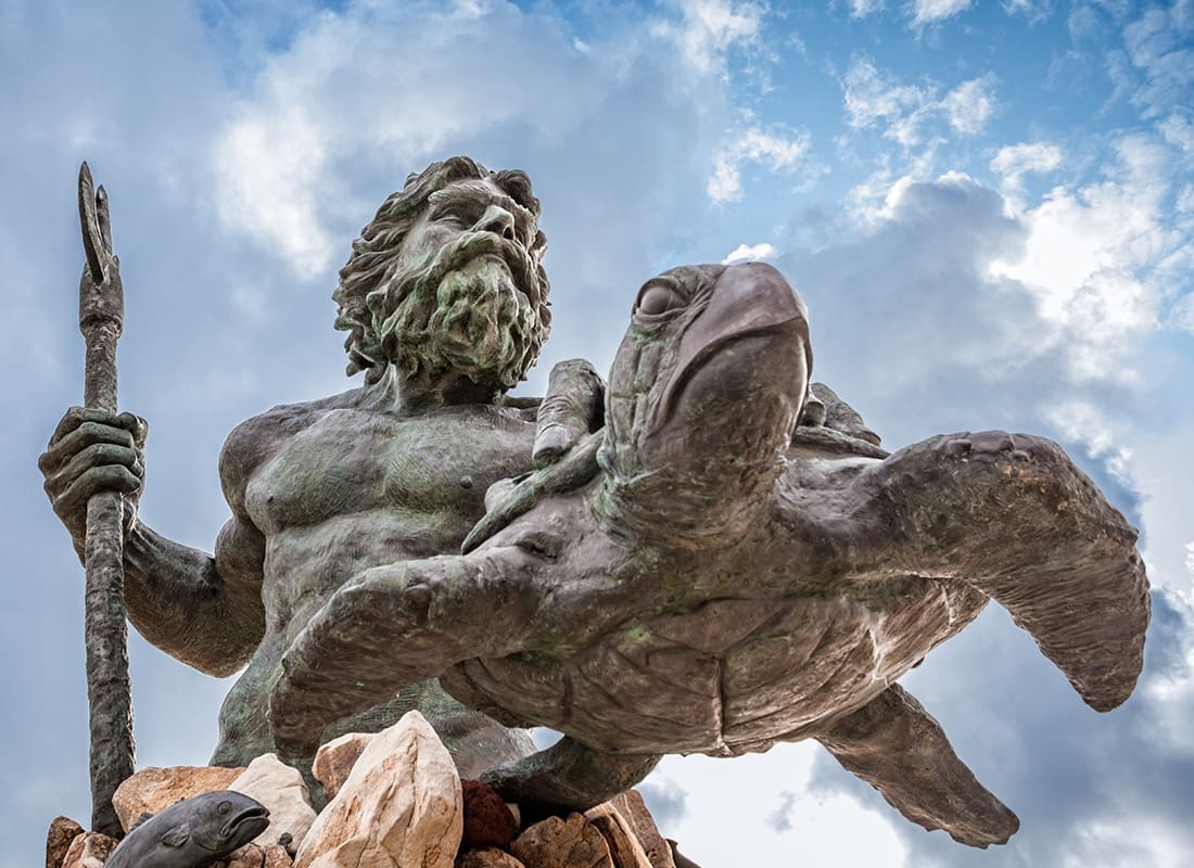 Virginia Beach, VA - Location Based, Outdoors - King Neptune Statue at Virginia Beach